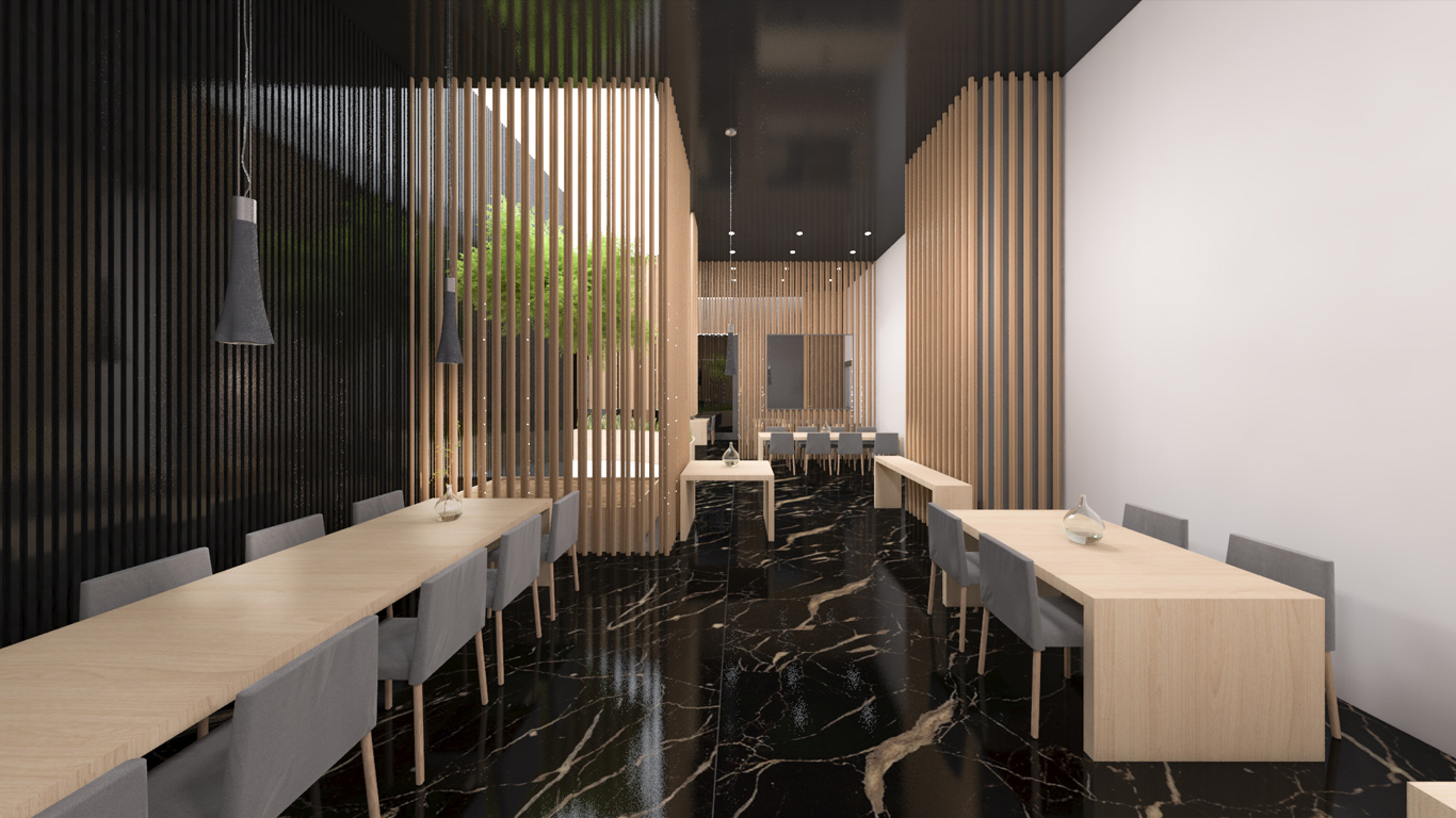 4 Architecture studio , استودیو معماری شماره چهار , Architecture , معماری ,residential , interior design, Cinema resturant design , رستوران سینما آزادی, Hanny Express Restaurant, داخلی رستوران هانی اکسپرس