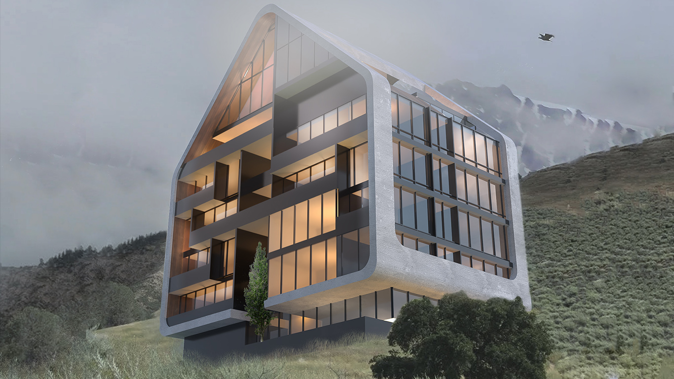 4 Architecture studio , استودیو معماری شماره چهار , Architecture , معماری , residential complex , exterior , مسکونی , نما, مجتمع مسکونی جنگلی رامسر