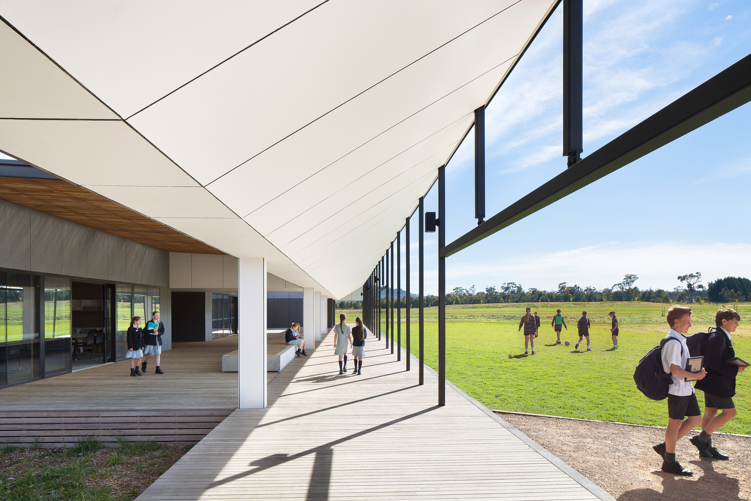 طراحی ساختمان مدرن مدارس جدید در استرالیا